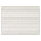 Nappe Bande de cueillette beige et blanche (Devant (Horizontal))