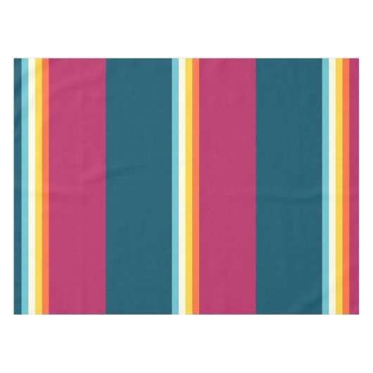 Nappe Bande des tons rose et bleu (Devant (Horizontal))