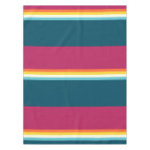 Nappe Bande des tons rose et bleu (Devant)