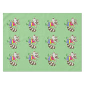 Nappe Bande dessinée de raton laveur (Devant (Horizontal))