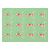 Nappe Bande dessinée mignonne de renne (Devant (Horizontal))