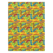 Nappe Bande dessinée Pop Art Sounds (Devant)