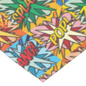 Nappe Bande dessinée Pop Art Super-héros (Angle)