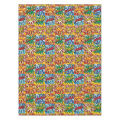 Nappe Bande dessinée Pop Art Super-héros (Devant)