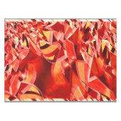 Nappe Bande rouge rayée simulant le mouvement (Devant (Horizontal))