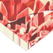 Nappe Bande rouge rayée simulant le mouvement (Angle)
