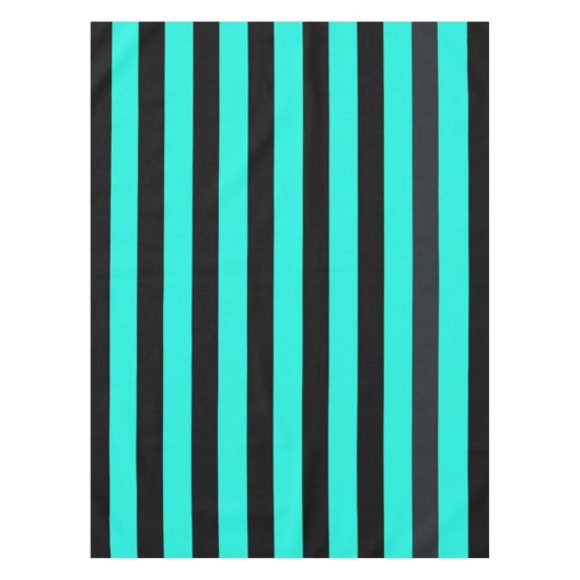 Nappe Bande turquoise et noire (Devant)
