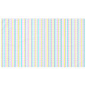 Nappe Bandes abstraites colorées (Devant (Horizontal))