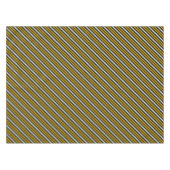 Nappe Bandes arc-en-ciel blanc jaune (Devant (Horizontal))