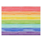 Nappe Bandes arc-en-ciel inondées (Devant (Horizontal))