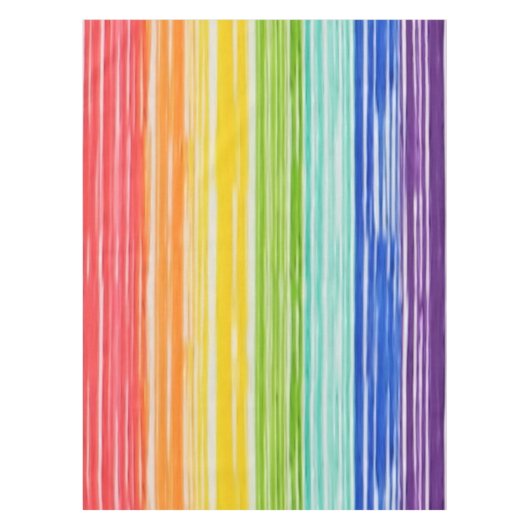 Nappe Bandes arc-en-ciel inondées (Devant)