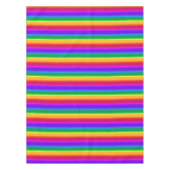 Nappe Bandes arc-en-ciel irrégulières (Devant)