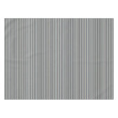 Nappe Bandes blanches gris mignonnes (Devant (Horizontal))