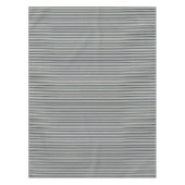 Nappe Bandes blanches gris mignonnes (Devant)