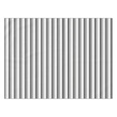 Nappe Bandes blanches noires modernes (Devant (Horizontal))