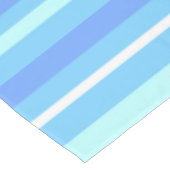Nappe Bandes bleu ciel (Angle)