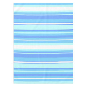 Nappe Bandes bleu ciel