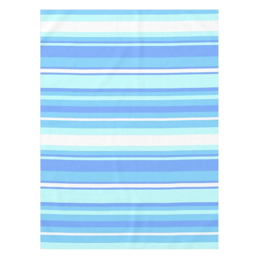 Nappe Bandes bleu ciel (Devant)