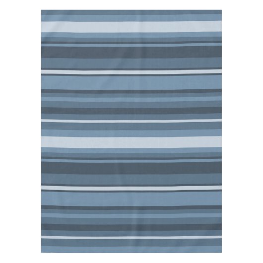 Nappe Bandes bleu gris (Devant)