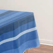 Nappe Bandes bleu monogramme (In Situ)
