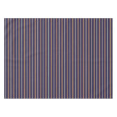 Nappe Bandes bleu rétro (Devant (Horizontal))