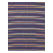 Nappe Bandes bleu rétro (Devant)