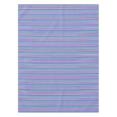 Nappe Bandes bleu violet mignonnes (Devant)