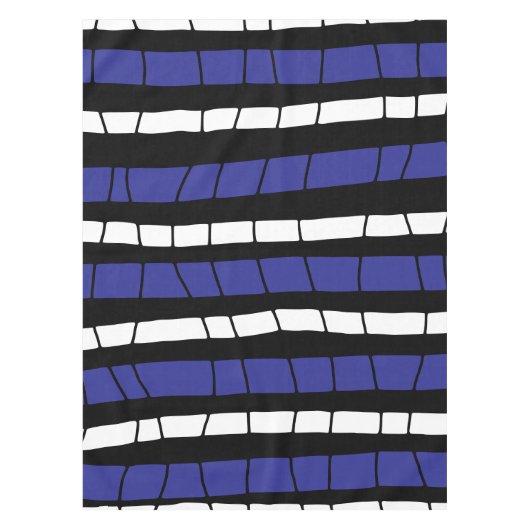 Nappe Bandes brisées Abstraites (Devant)