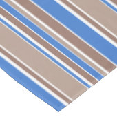 Nappe Bandes Brown et bleues (Angle)