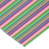 Nappe Bandes chaudes et colorées (Angle)