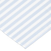 Nappe Bandes de bonbons bleu pâle et blanc (Angle)