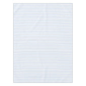 Nappe Bandes de bonbons bleu pâle et blanc (Devant)