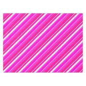 Nappe Bandes de bonbons en couches - rose et fuchsia (Devant (Horizontal))