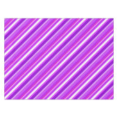 Nappe Bandes de bonbons en couches - violet et orchidée (Devant (Horizontal))