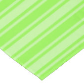 Nappe Bandes de bonbons vert citron (Angle)