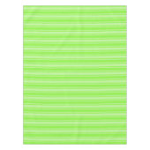Nappe Bandes de bonbons vert citron (Devant)