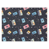 Nappe Bandes de cassettes rétro dans l'espace cosmique (Devant (Horizontal))