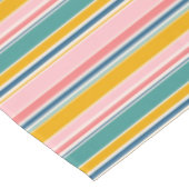 Nappe Bandes de couleurs à thème de plage (Angle)