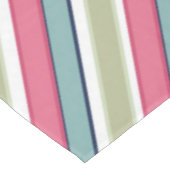 Nappe Bandes de couleurs délicates (Angle)