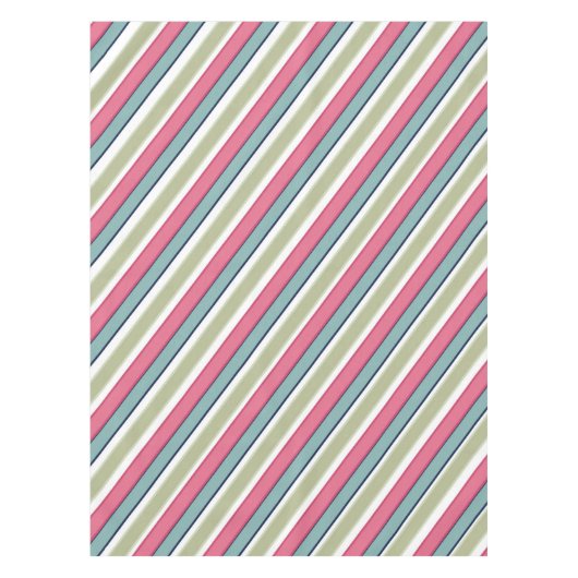 Nappe Bandes de couleurs délicates (Devant)