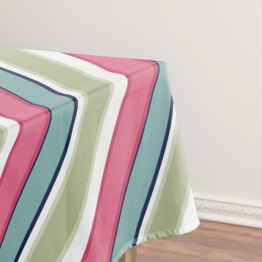 Nappe Bandes de couleurs délicates (In Situ)