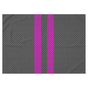 Nappe Bandes de course rose chaud en fibre de carbone