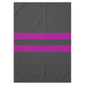 Nappe Bandes de course rose chaud en fibre de carbone (Devant)