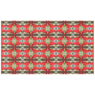 Nappe Bandes de géranium rouge