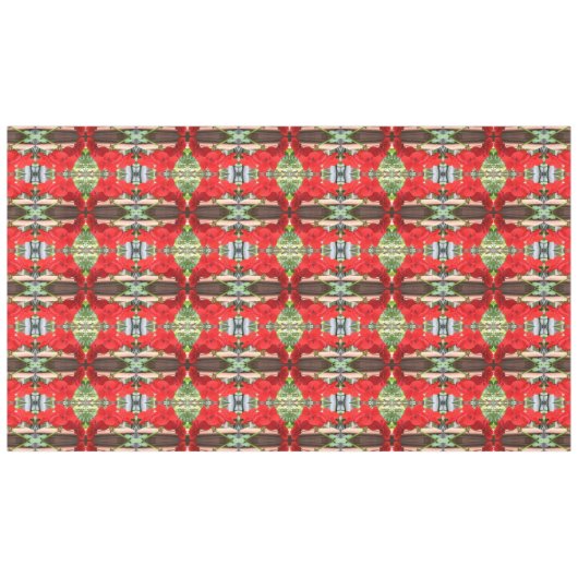 Nappe Bandes de géranium rouge (Devant (Horizontal))