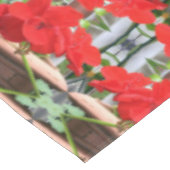 Nappe Bandes de géranium rouge (Angle)