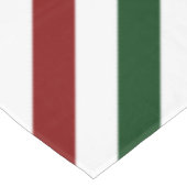 Nappe Bandes de Noël personnalisables (Angle)