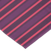 Nappe Bandes de prunes et de bonbons rouges (Angle)