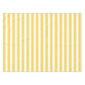 Nappe Bandes de transats jaunes et blancs (Devant (Horizontal))