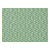 Nappe Bandes de zigzag vert olive (Devant (Horizontal))